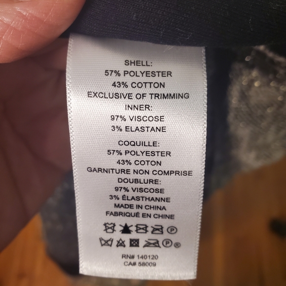 Stella & Dot Rebel Metallic Zip Open Front Vegan Leather Sleeve Moto Jacket - Picture 4 of 4